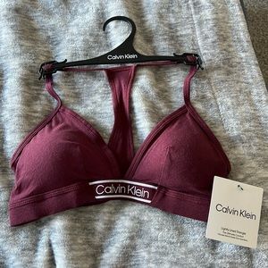 Calvin Klein Lightly Lined Triangle Bralette